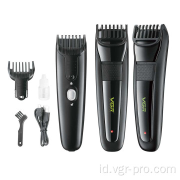 Vgr v-015 pemangkas clipper rambut pengisian ulang untuk pria